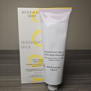 Beekman 1802 Midnight Milk Better Aging Sleep Mask NWT 2.42oz with Bakuchiol